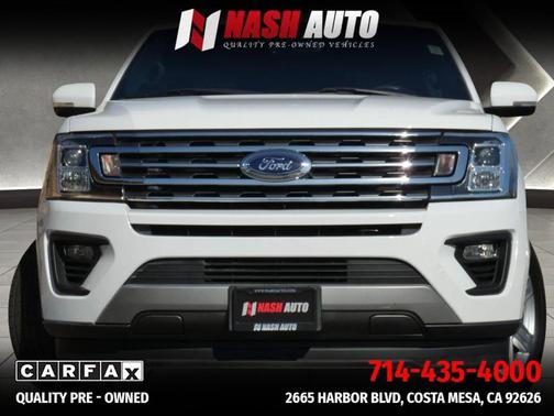 Oxford White 2020 Ford Expedition Max XLT