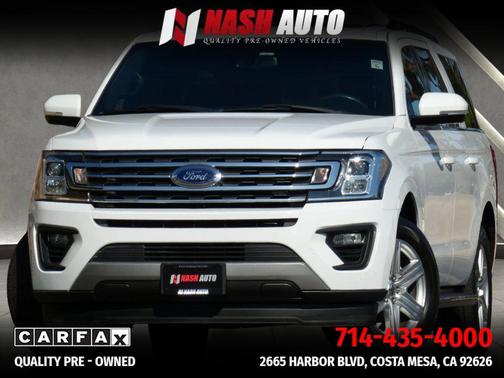 Oxford White 2020 Ford Expedition Max XLT