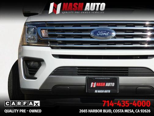 Oxford White 2020 Ford Expedition Max XLT
