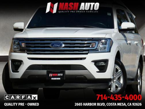 Oxford White 2020 Ford Expedition Max XLT