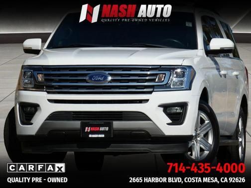 Oxford White 2020 Ford Expedition Max XLT