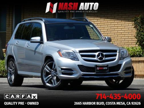 Silver 2015 Mercedes-Benz GLK-Class GLK 350 4MATIC