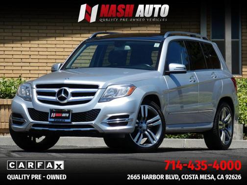 Silver 2015 Mercedes-Benz GLK-Class GLK 350 4MATIC