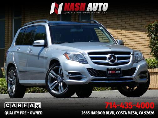Silver 2015 Mercedes-Benz GLK-Class GLK 350 4MATIC