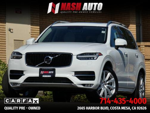Ice White 2016 Volvo XC90 T6 Momentum