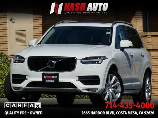 Ice White 2016 Volvo XC90 T6 Momentum