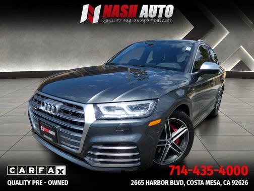 Gray 2018 Audi SQ5 3.0T Premium Plus