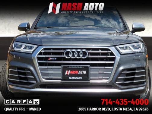 Gray 2018 Audi SQ5 3.0T Premium Plus
