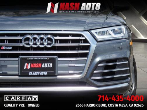 Gray 2018 Audi SQ5 3.0T Premium Plus