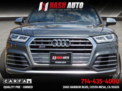 Gray 2018 Audi SQ5 3.0T Premium Plus