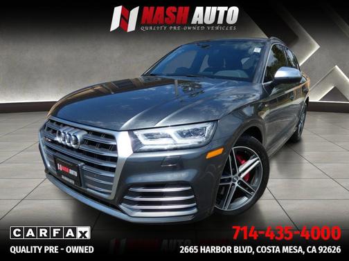 Gray 2018 Audi SQ5 3.0T Premium Plus