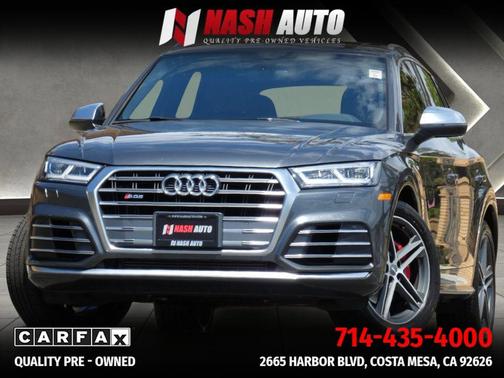 Gray 2018 Audi SQ5 3.0T Premium Plus