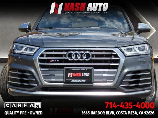Gray 2018 Audi SQ5 3.0T Premium Plus