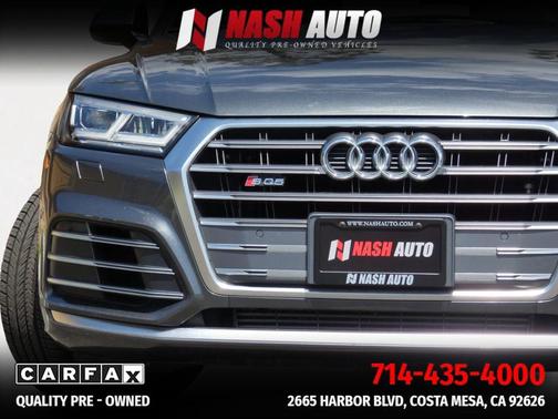 Gray 2018 Audi SQ5 3.0T Premium Plus
