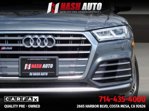 Gray 2018 Audi SQ5 3.0T Premium Plus