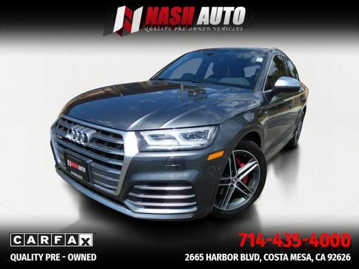 Gray 2018 Audi SQ5 3.0T Premium Plus