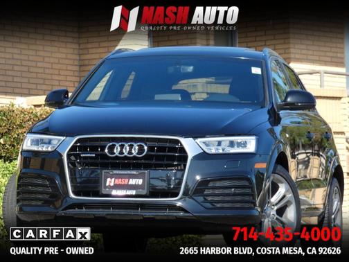 Black 2018 Audi Q3 2.0T Sport Premium
