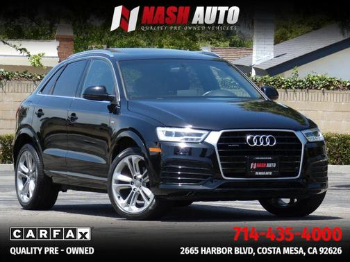 Black 2018 Audi Q3 2.0T Sport Premium