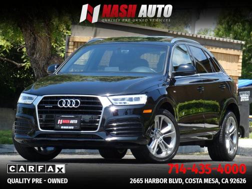 Black 2018 Audi Q3 2.0T Sport Premium