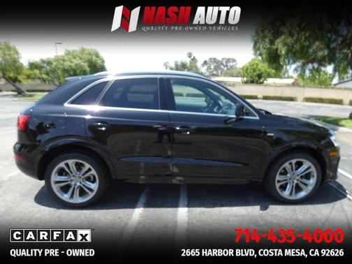 Black 2018 Audi Q3 2.0T Sport Premium