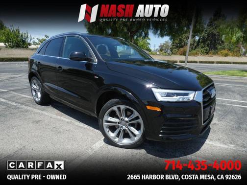 Black 2018 Audi Q3 2.0T Sport Premium