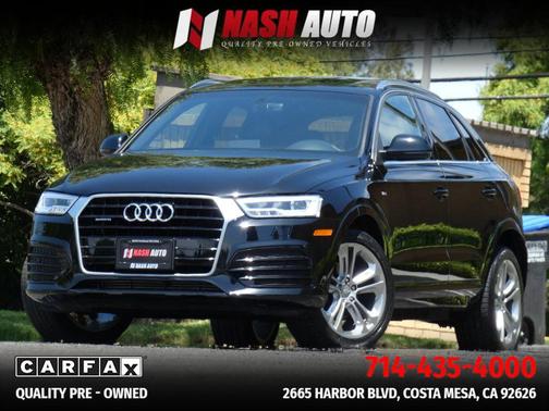Black 2018 Audi Q3 2.0T Sport Premium
