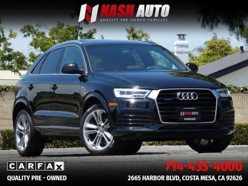 Black 2018 Audi Q3 2.0T Sport Premium