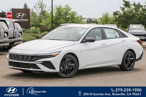 Serenity White Pearl 2026 Hyundai ELANTRA SEL Sport