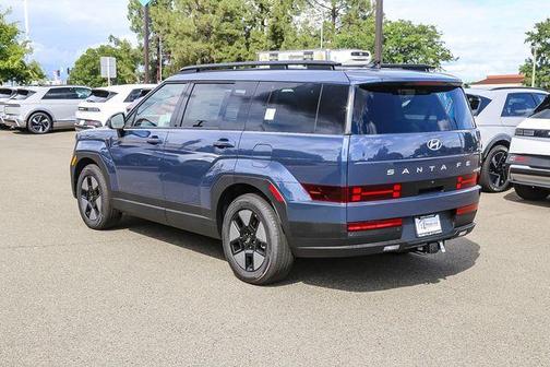 Atlantic Blue 2026 Hyundai SANTA FE HEV SEL
