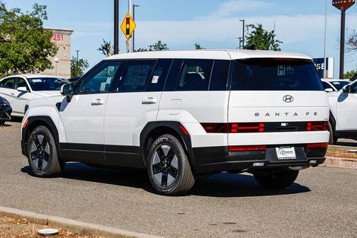 White 2026 Hyundai SANTA FE HEV SE