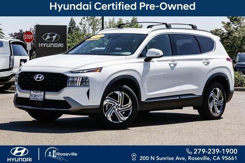 Serenity White Pearl 2023 Hyundai SANTA FE SEL