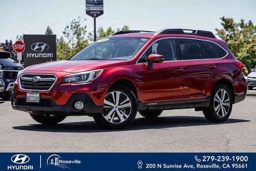 Crimson Red Pearl 2018 Subaru Outback 2.5i Limited