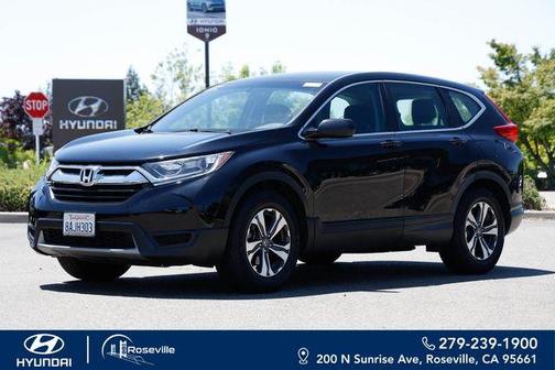 Black 2017 Honda CR-V LX