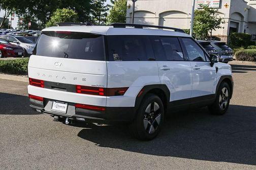 White 2026 Hyundai SANTA FE HEV SEL