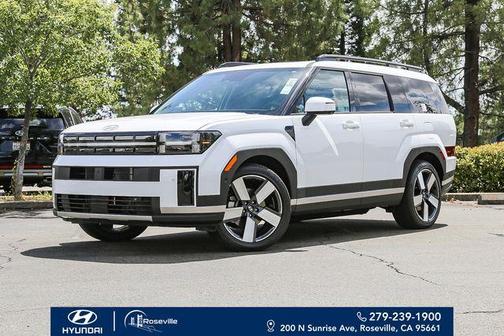 White 2026 Hyundai SANTA FE HEV Limited
