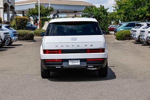 White 2026 Hyundai SANTA FE HEV SEL