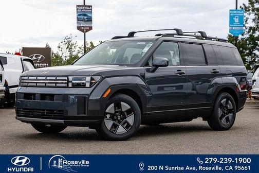 Gray 2026 Hyundai SANTA FE HEV SEL