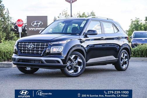 Onyx Black 2026 Hyundai VENUE SEL