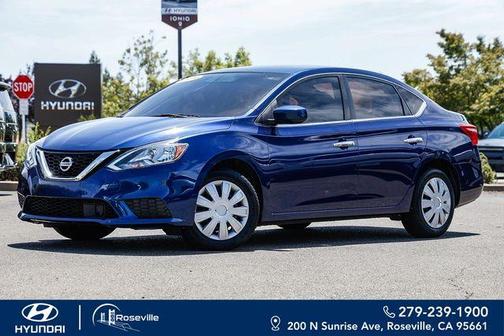 Deep Blue Pearl 2019 Nissan Sentra S
