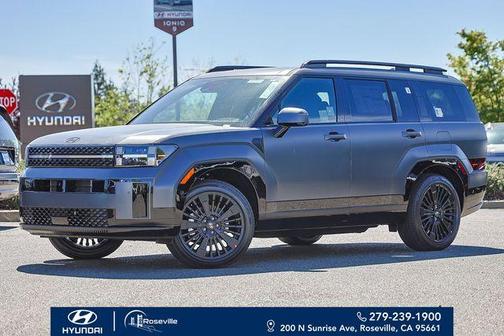 Gray Matte 2026 Hyundai SANTA FE HEV Calligraphy