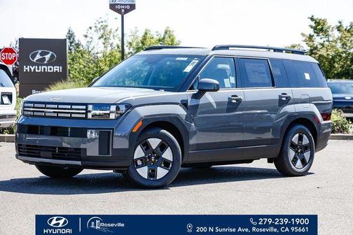 Hampton Gray 2026 Hyundai SANTA FE HEV SEL