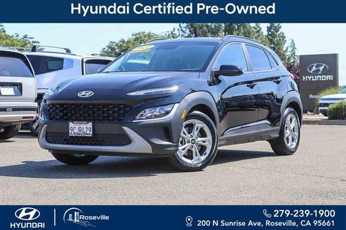 Ultra Black 2022 Hyundai KONA SEL