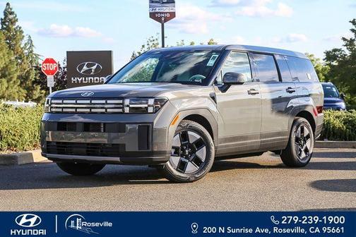 Hampton Gray 2026 Hyundai SANTA FE HEV SE