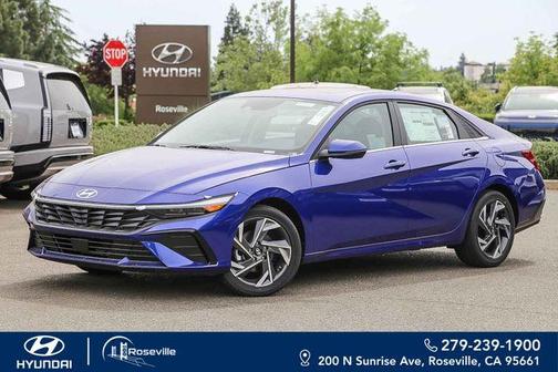 Intense Blue 2026 Hyundai ELANTRA Limited