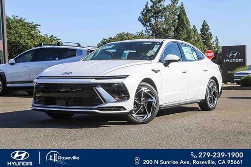 White 2026 Hyundai SONATA SEL Sport
