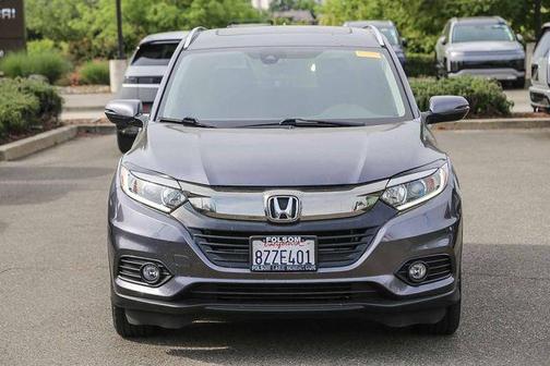 Gray 2022 Honda HR-V EX