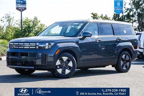 Gray 2026 Hyundai SANTA FE HEV SE