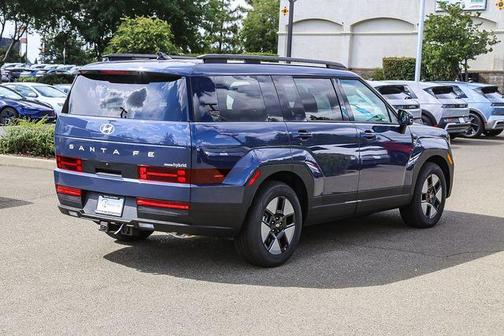 Atlantic Blue 2026 Hyundai SANTA FE HEV SEL