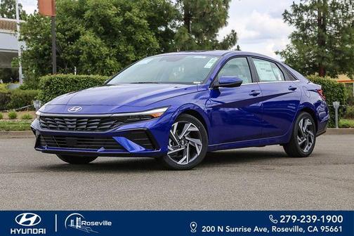 Intense Blue 2026 Hyundai ELANTRA Limited