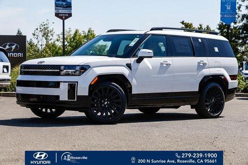 White 2026 Hyundai SANTA FE Calligraphy